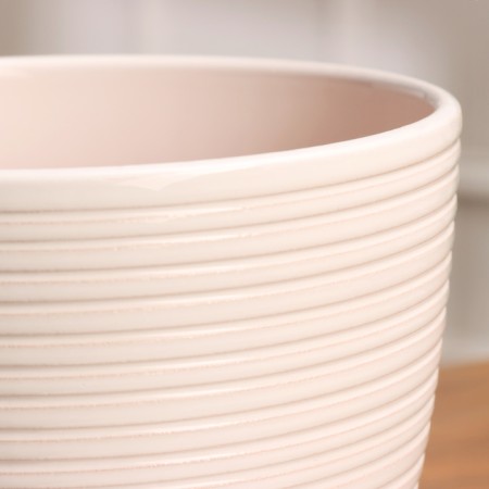 Pot floral spiral white crocus No. 3, 2.3 l, d - 17.7 cm-2