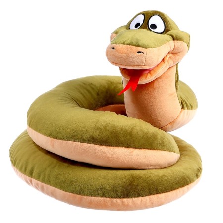 Soft toy Snake "Boats", 250 cm