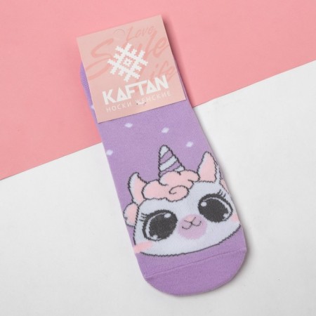 Women's socks shortened KAFTAN "Lama" p. 36-39 (23-25 ​​cm)-1