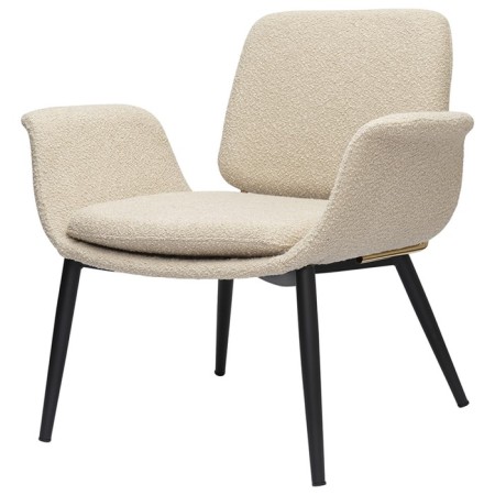 Hilde lounge, 600 × 800 × 730 mm, Builder, gray-beige color-2