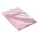 College-wiper in a solid cover 7BC, A5, 64 sheets, pink marble, cage block, glossy lamination, foil embossing