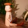 Souvenir "Pigue" hanging paws, wood 40 cm