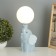 Table lamp "Elephant" 1x40W E14 gray 12.5x12.5x31cm