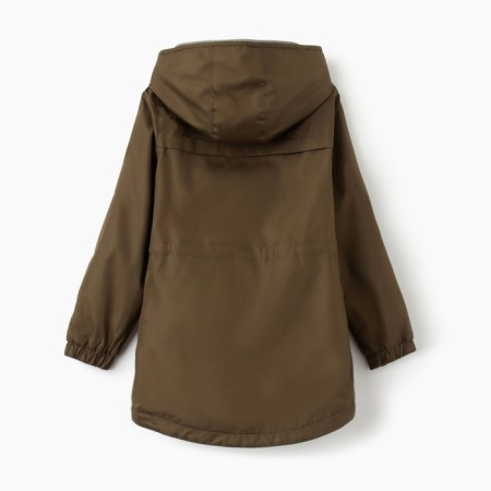 Vetrovka for a boy, height 134 cm, khaki color-4