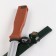 Bayonet-knife training, with scabbard, rubber, 29.5 cm