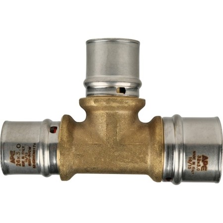 STOUT SFP-0005-322626, D = 32 x 26 x 26 mm, transition, brass-3
