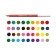Fleeters of 36 colors 50 pieces, carioca "Joy", thin tip, persistent, easily washed off and non -toxic ink, cardboard foam