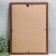 Photo frame 25x35 cm pine, No. 1 Mokko, 17 mm (plastic screen)