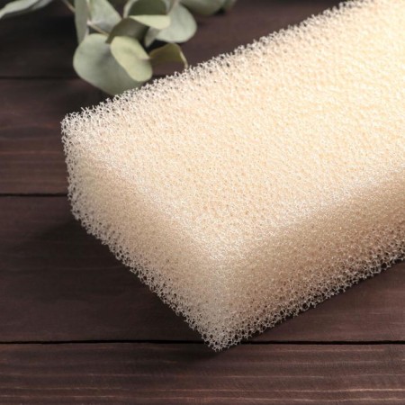 Body sponge hard "Shakhtorskaya", 20 × 11 × 5 cm, anti -cellulite-1