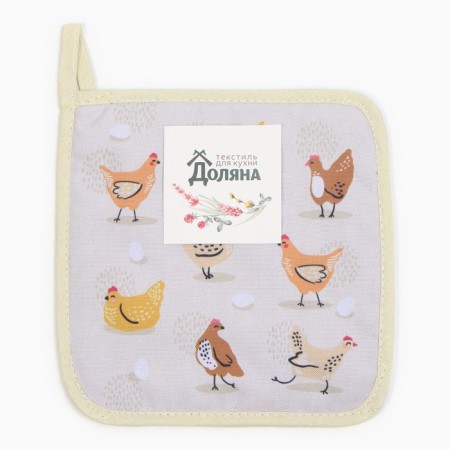 Group of the share "Chicken" 17x17 cm, 35% HL, 65% PE, Vatin 250 g/m2-3