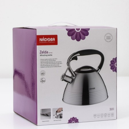Nadoba Zelda whistle kettle, 3 l-8
