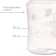 Finding bottle, wide throat, 150 ml, white color