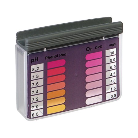 Tester for measuring active oxygen and hydrogen ions in the water of the pool-2