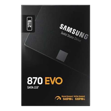 SSD Samsung Sata III 2TB MZ-77E2T0BW 870 EVO 2.5 "-5