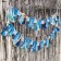 Set for the holiday "Happy Birthday", garland 210 cm, rain 1x2 m, cold heart