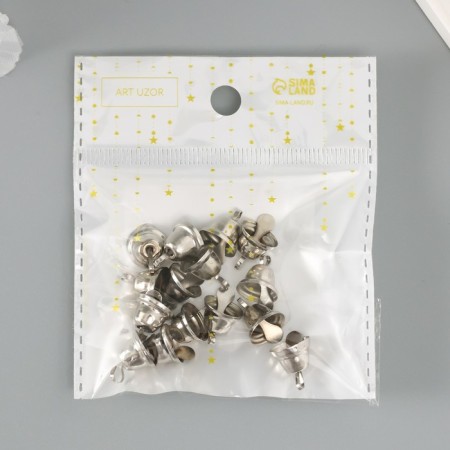 Set of decor for creativity "Bells" d = 1.1 cm set 15 pcs-3