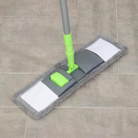 Swabbrais for washing the floor is a flat share, a microfiber nozzle 42 × 12 cm, telescopic handle 73-124 cm-1