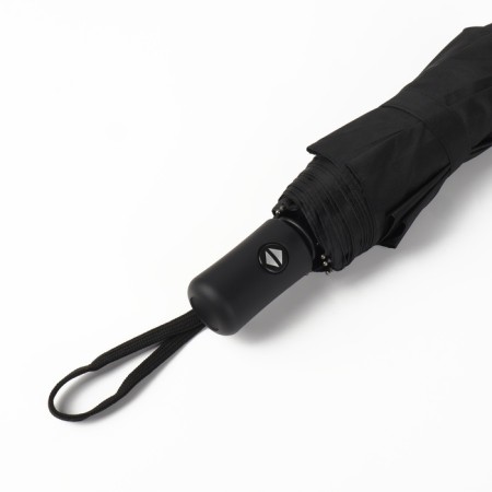 Automatic umbrella "monoton", 3 additions, 8 spokes, r = 48 cm, black color-8