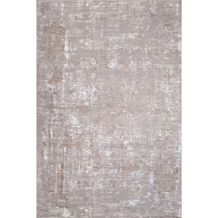 Rectangular carpet Merinos Richi, size 200x400 cm, Gray color