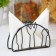 Salvetnik Dailyana "Cutlery", 13 × 3.5 × 8 cm, black color