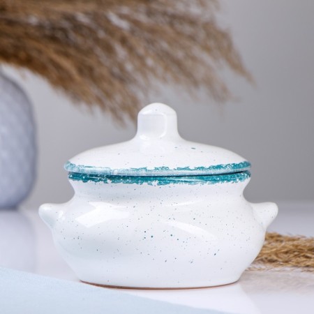 Ceramic pot for baking "Tarnet" 0.5l / 13x9.5cm, Varadero