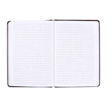 Telephone book A5, 64 sheets Devente.bravo, hard cover of artificial leather, block 70 g/m2, burgundy-7