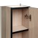 Santana 50 bathroom mirror, oak, Santana Light, 50 x 70 x 16 cm