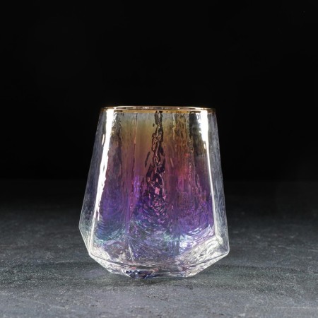 Glass glass Magistro "Dario", 450 ml, pearl color-1