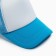 Baseball cap with minaku grid, blue color, size 56-58