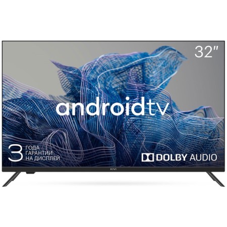 TV KIVI 32H740NB, 32 ", 1366x768, DVB-T2/s, HDMI 3, USB 2, Smart TV