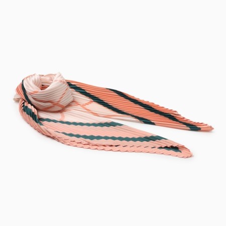 Platen women's scarf minku, 70*70, central pink