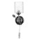 Sconces with a wire 2612/1 E27 40W chrome