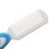 A set of combs with nylon bristles m & in, blue color