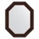 Mirror in the baguette frame, dark Provence 99 mm, 79x99 cm