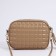 Cross-Bodi Bag on a zipper, beige color