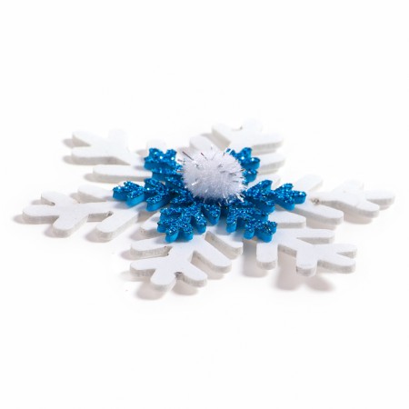 Decor "Snowflakes", set of 6 pcs.-3