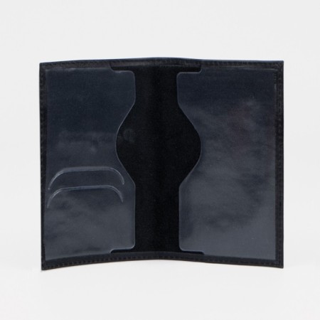 Cover for passport, black color-2