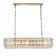 Suspended Indigo, 12039/10pl Brass. 10x40W, E14, 1000x300x210/1210 mm