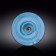 Deep plate Wilmax England Spiral, D = 25.5 cm, 1.5 L, Blue color