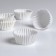 Baking uniform, white 3.5 x 2 cm