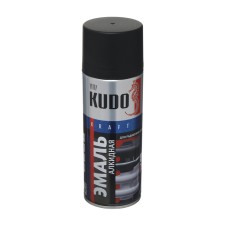 Enamel for Kudo heating radiators, black matte, 520 ml KU-5103