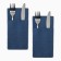 Converts set for devices Home Collection Blue-2 pcs, 22x10cm, 56%linen, 44%HL