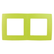 The frame for the circuit breaker for 2 posts, era12, lime