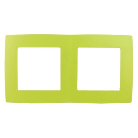 The frame for the circuit breaker for 2 posts, era12, lime