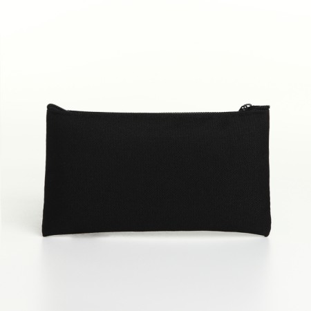 Cosmetic bag with lightning, black color-1