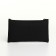 Cosmetic bag with lightning, black color