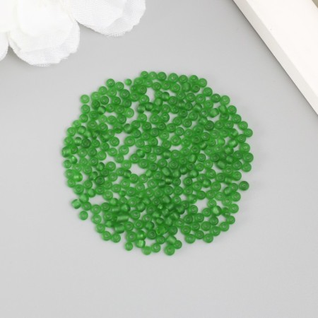 Beads "Zlatka 11/0 10 g Green-2