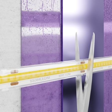 Maytoni LED tape, 24V, IP65, COB3528, 12W/m, 6000K, 5 m, monochrome glow-3