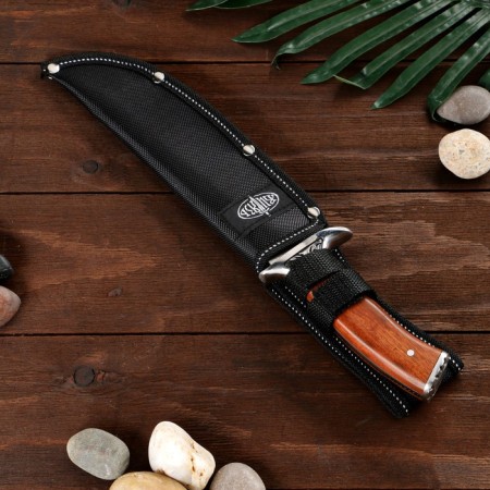 Hunting knife "Sarmat" steel - 50x14, handle - wood, 31 cm-2
