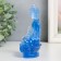 Souvenir Polystone "Buddha Varada Mudra - Greeting" Blue 13 cm